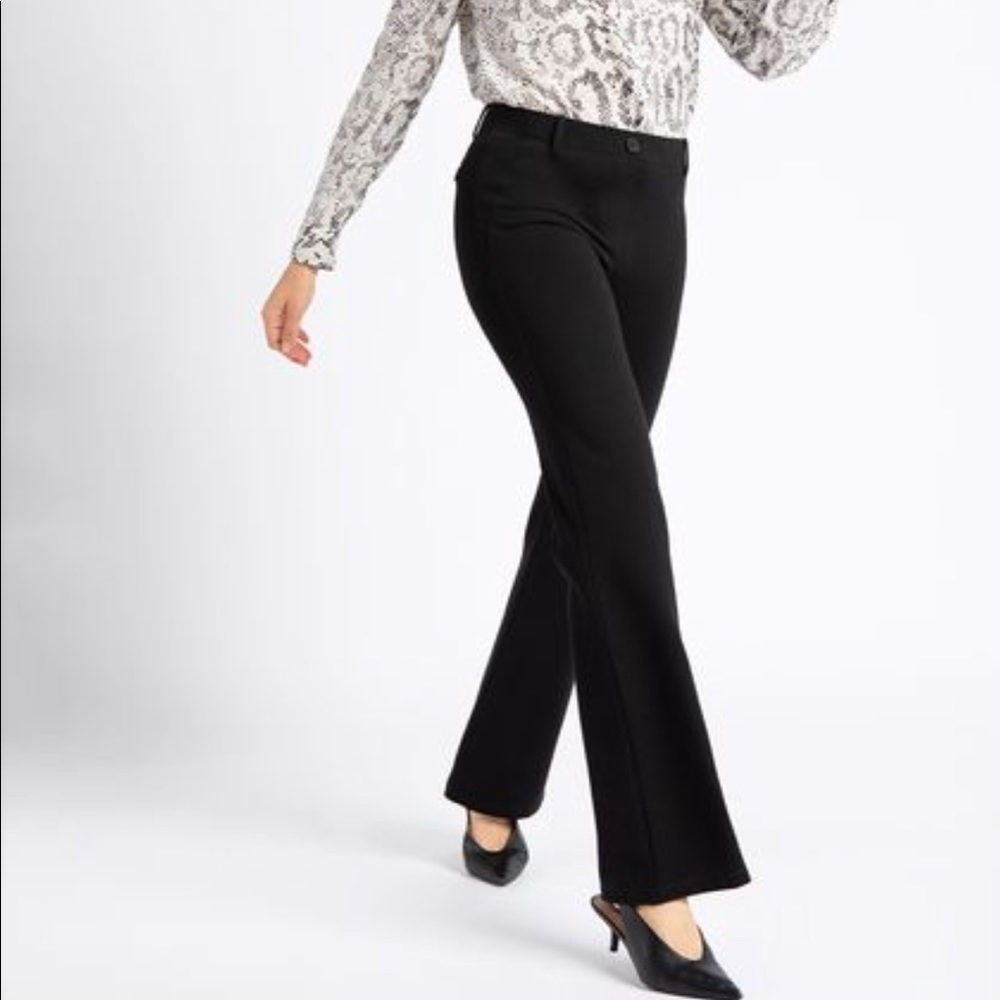 Betabrand Classic Black Bootcut DPYP